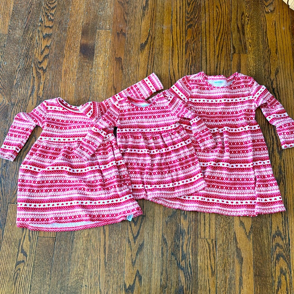 Old Navy Cotton Christmas Tree Dress - 5T